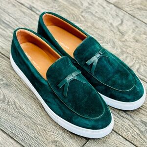 Marc Nolan Men’s Odell Belgian Green Loafer / Sneakers